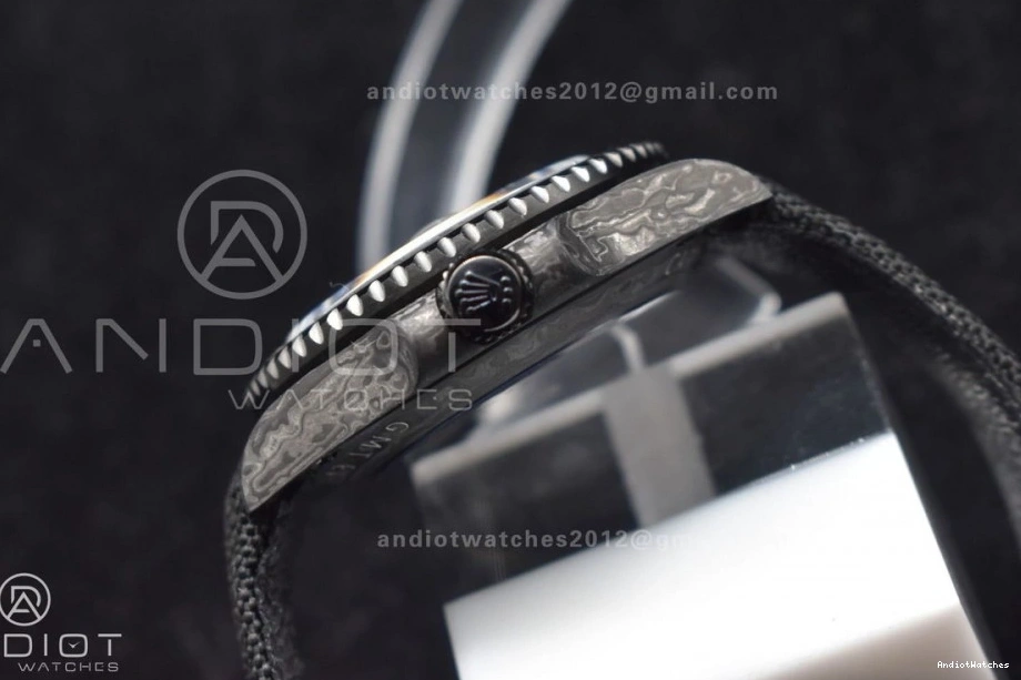 Black All Strap Carbon 423 Dial Black Black Edition on SA3186 CHS Best Nylon Practical OMF GMT DIW 0520